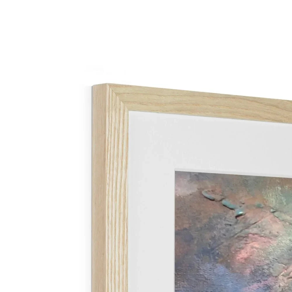 Angels Fingers Over Greenock Framed & Mounted Print - Kevin Hunter