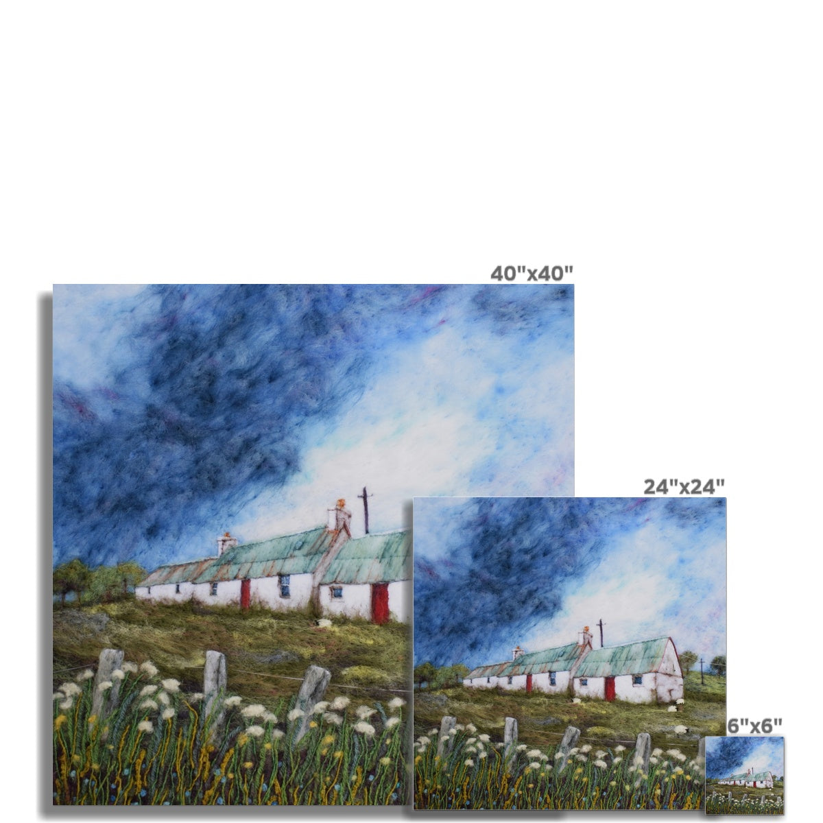 Ardendrain Scotland Art Print - Karen Price