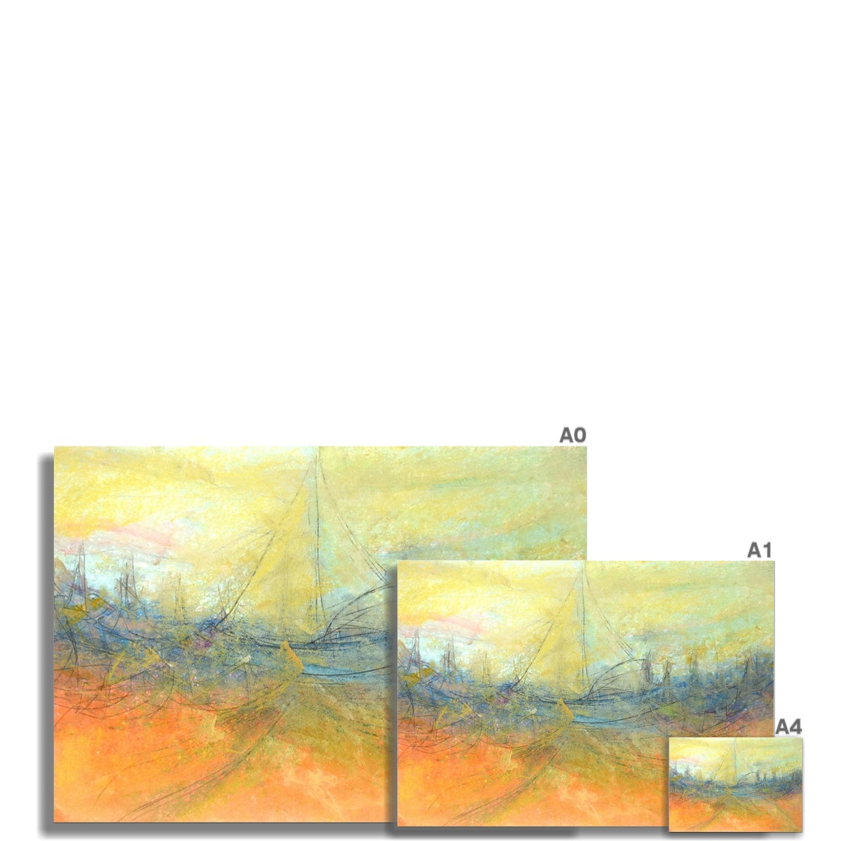 Sea of Dreams Scotland Art Print - Milla Crann