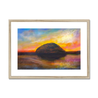 Ailsa Craig Dusk Framed & Mounted Print - Kevin Hunter