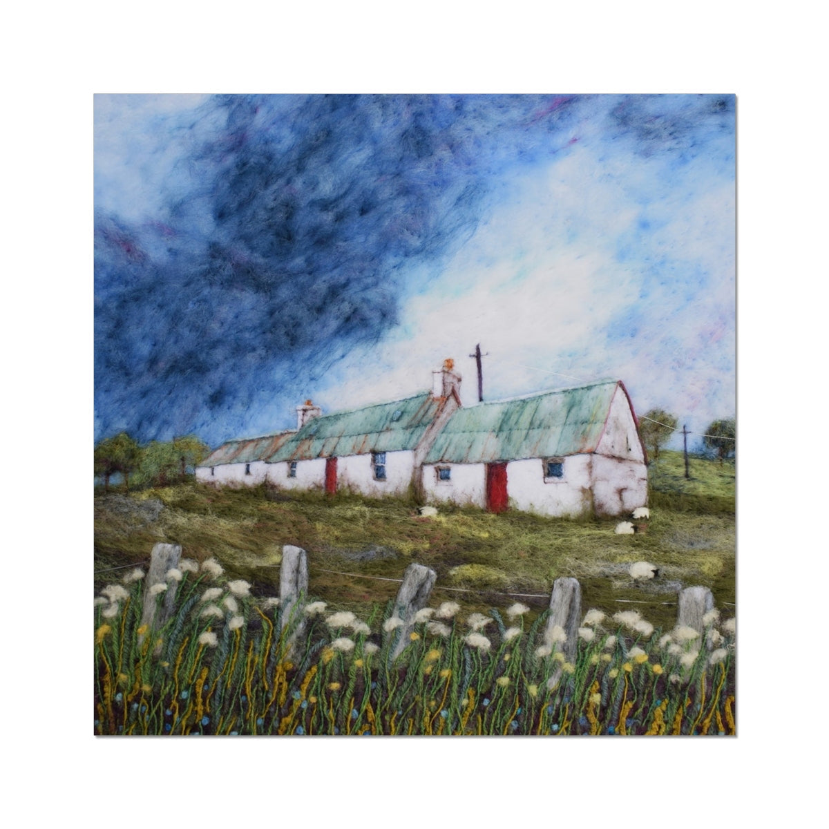 Ardendrain Scotland Art Print - Karen Price