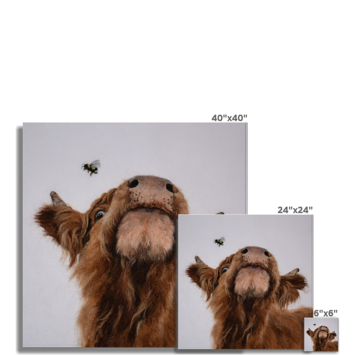 Bee Friends Scotland Art Print - Karen Price