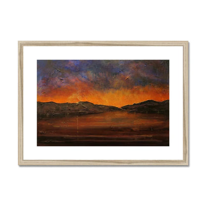 A Brooding Clyde Dusk Framed & Mounted Print - Kevin Hunter