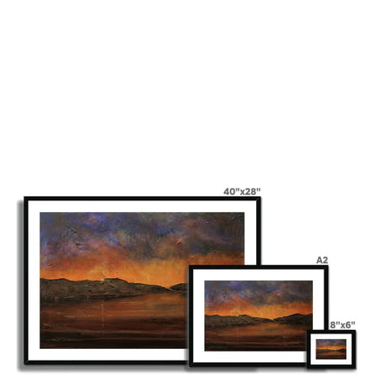 A Brooding Clyde Dusk Framed & Mounted Print - Kevin Hunter