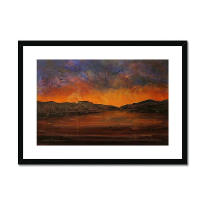 A Brooding Clyde Dusk Framed & Mounted Print - Kevin Hunter