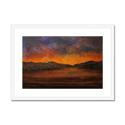 A Brooding Clyde Dusk Framed & Mounted Print - Kevin Hunter