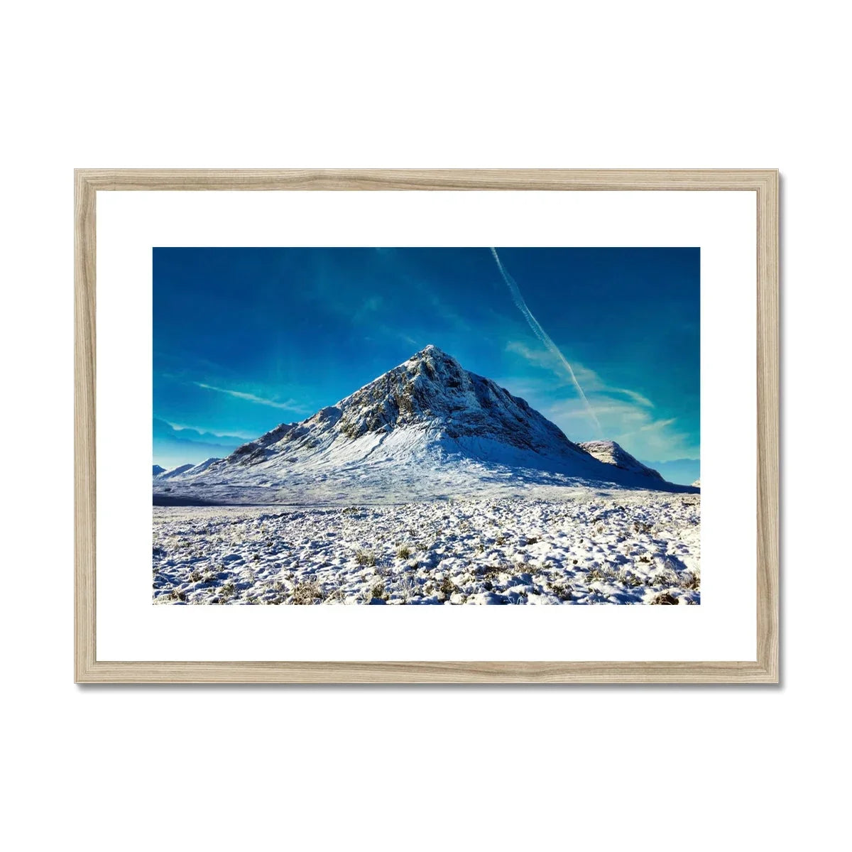 Buachaille Etive Mor Winter Framed & Mounted Print - Kevin Hunter