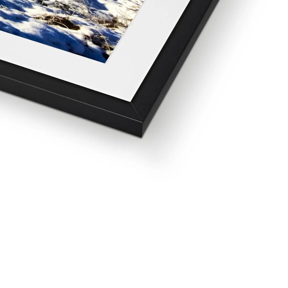 Buachaille Etive Mor Winter Framed & Mounted Print - Kevin Hunter