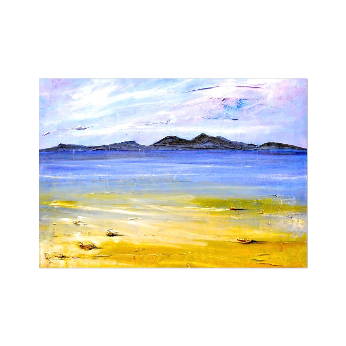 Camusdarach Beach Arisaig Scotland Art Print - Kevin Hunter