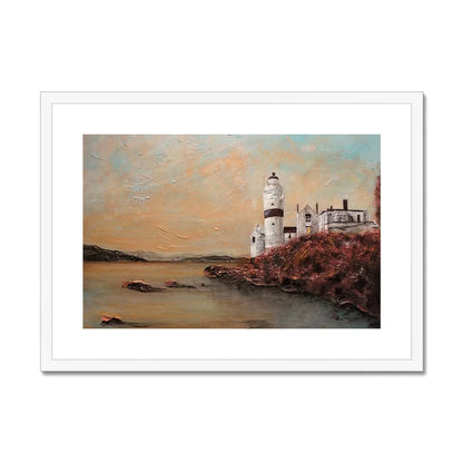 Cloch Lighthouse Dawn Framed & Mounted Print - Kevin Hunter