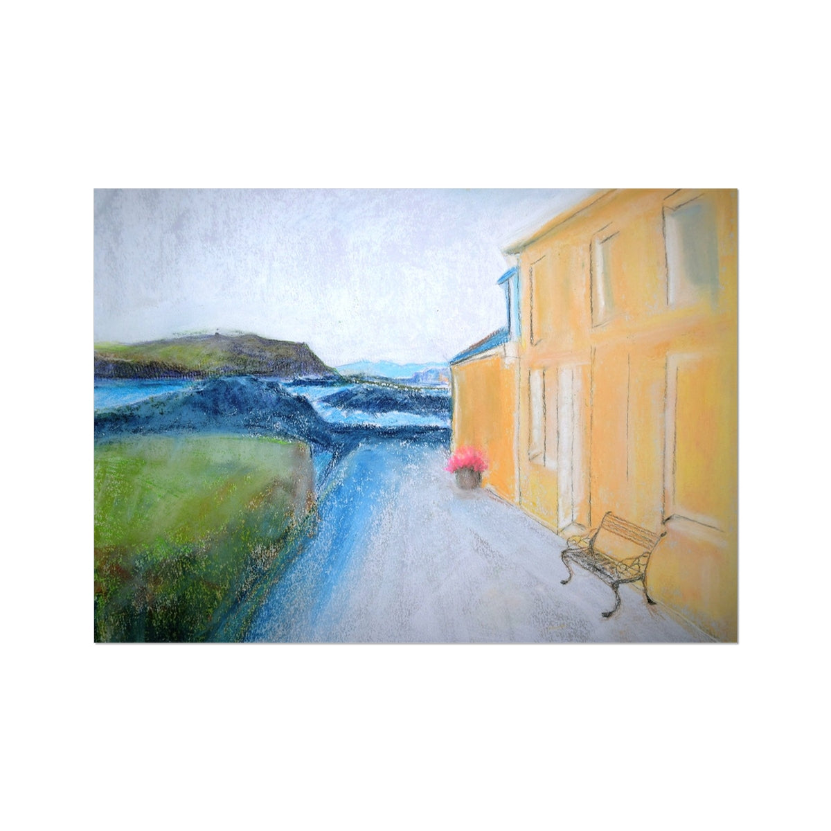 Clyde St Millport Isle of Cumbrae Scotland Art Print - Milla Crann