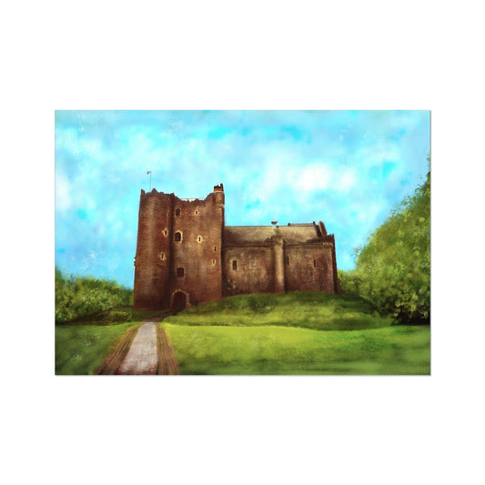 Doune Castle (Leoch) Scotland Art Print - Kevin Hunter