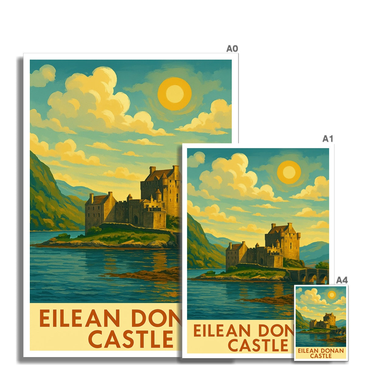 Eilean Donan Castle Scotland Art Print - Stephen Henry