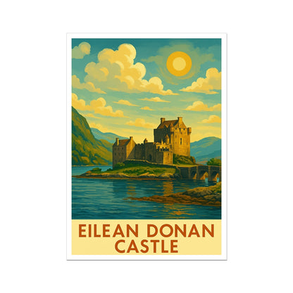 Eilean Donan Castle Scotland Art Print - Stephen Henry