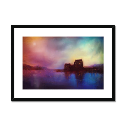 Eilean Donan Castle Sunset Framed & Mounted Print - Kevin Hunter