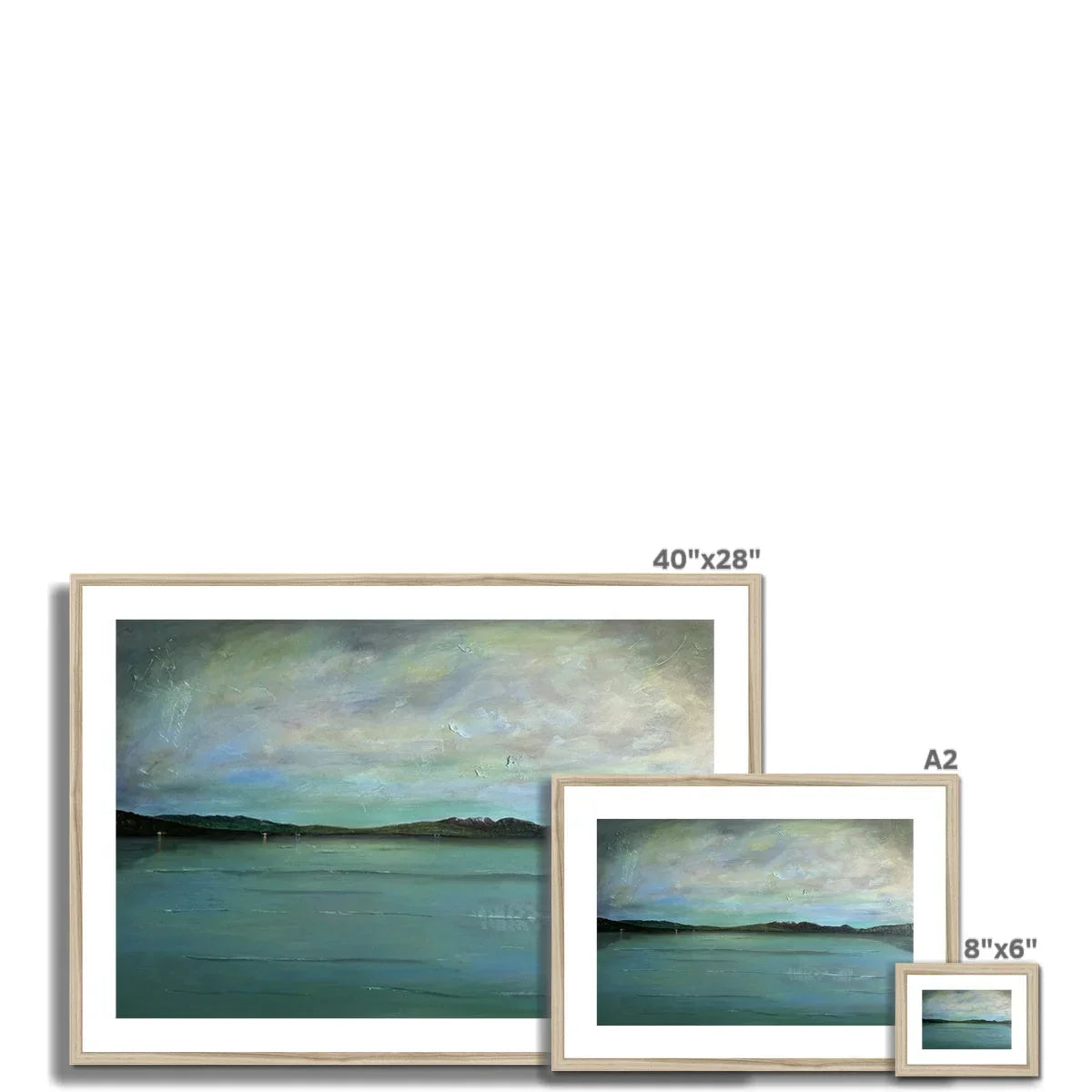 An Emerald Loch Lomond Framed & Mounted Print - Kevin Hunter