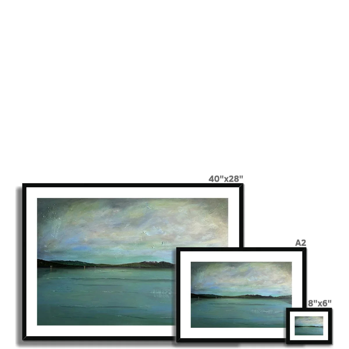 An Emerald Loch Lomond Framed & Mounted Print - Kevin Hunter