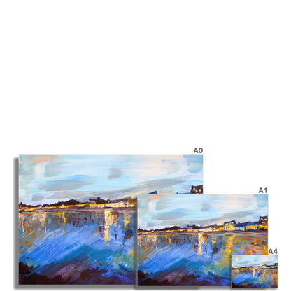 Evening Light Millport Isle of Cumbrae Scotland Art Print - Milla Crann