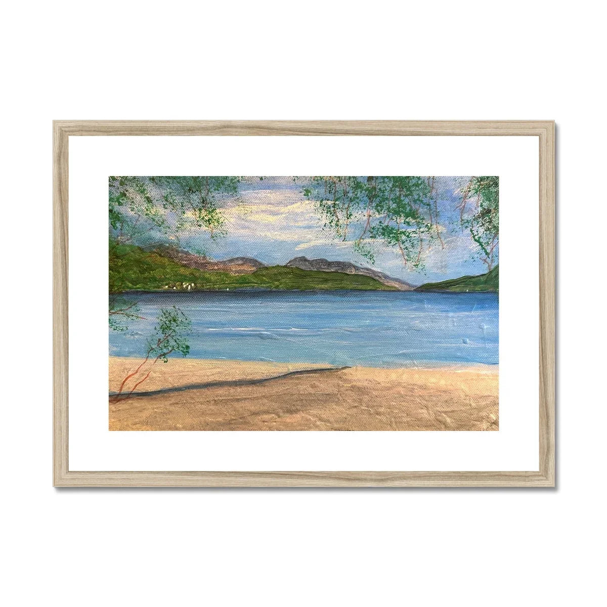 Firkin Point Loch Lomond Framed & Mounted Print - Kevin Hunter