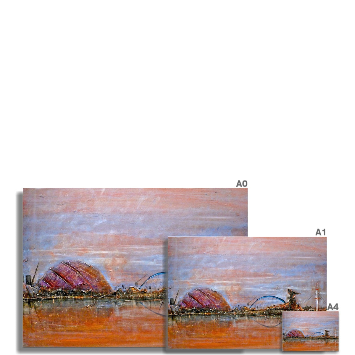 Glasgow Harbour Scotland Art Print - Kevin Hunter