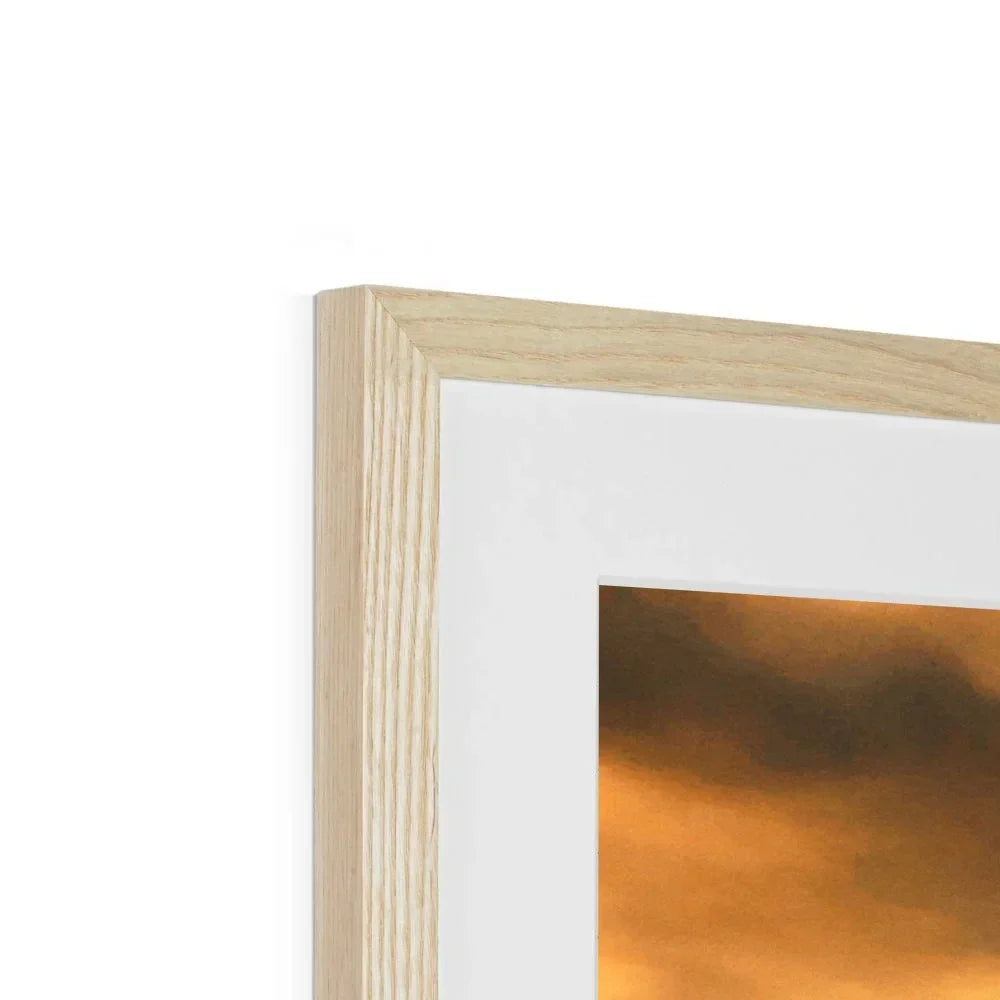 Glencoe Lochan Dusk Framed & Mounted Print - Kevin Hunter