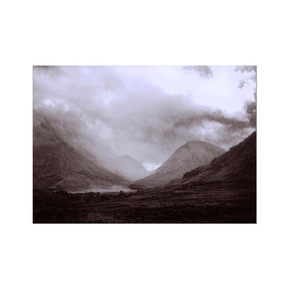 Glencoe Mist Scotland Art Print - Kevin Hunter