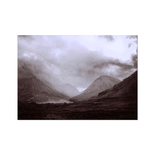 Glencoe Mist Scotland Art Print - Kevin Hunter