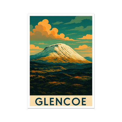 Glencoe Scotland Art Print - Stephen Henry