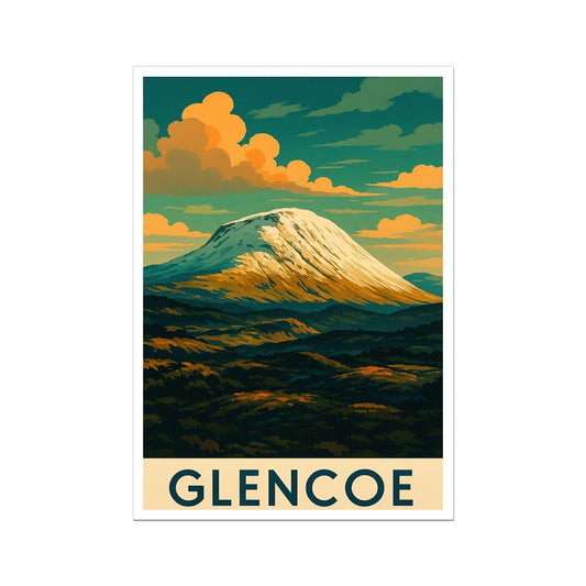 Glencoe Scotland Art Print - Stephen Henry