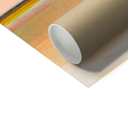 Isle of Arran from Barassie Troon Scotland Art Print - Milla Crann