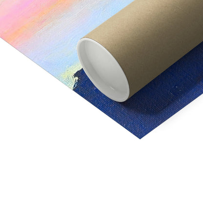 Isle of Arran from Millport Cumbrae Scotland Art Print - Milla Crann