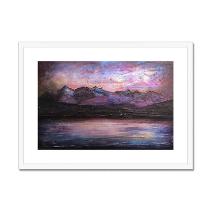Last Skye Light Framed & Mounted Print - Kevin Hunter