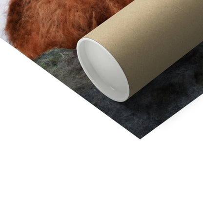 A Little Birdy Told Me Scotland Art Print - Karen Price