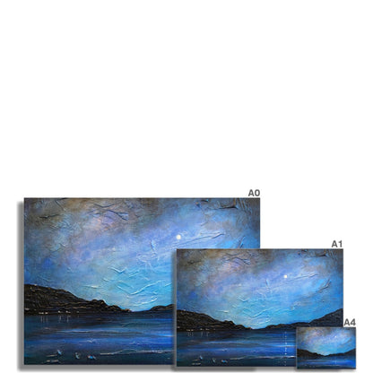 Loch Ness Moonlight Scotland Art Print - Kevin Hunter