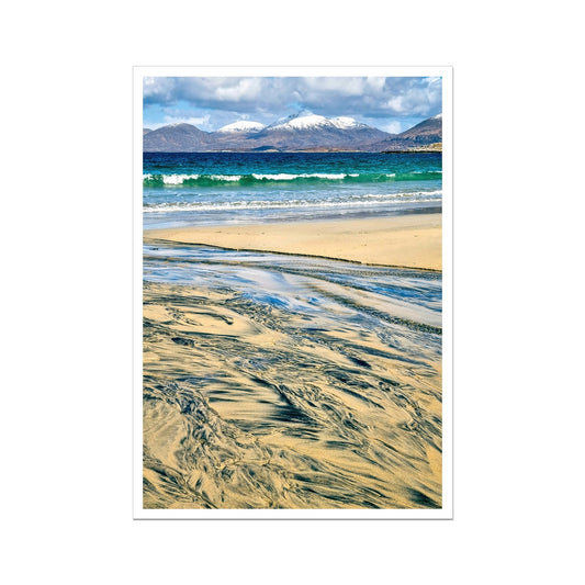 Luskentyre Beach Scotland Art Print - Stephen Henry