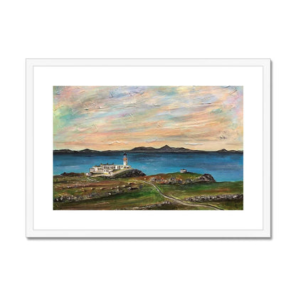 Neist Point Lighthouse Skye Framed & Mounted Print - Kevin Hunter