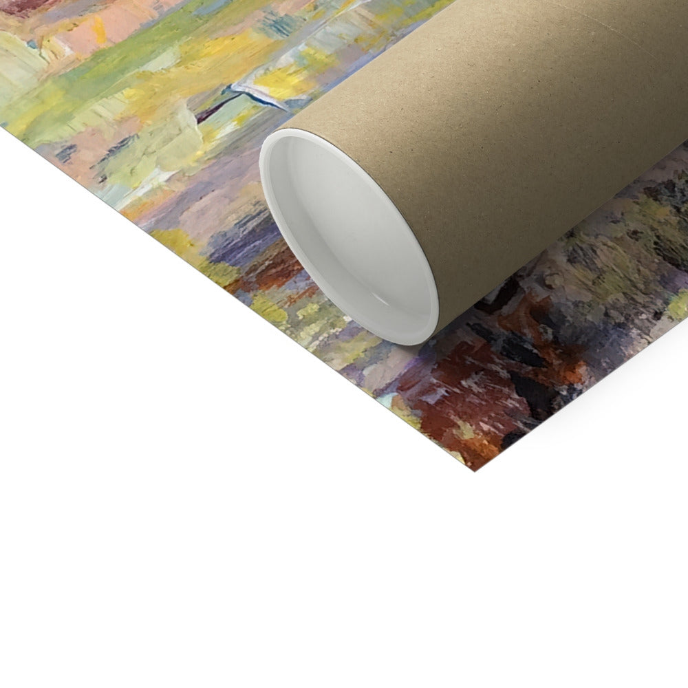 Over The Eileans Millport Isle of Cumbrae Scotland Art Print - Milla Crann