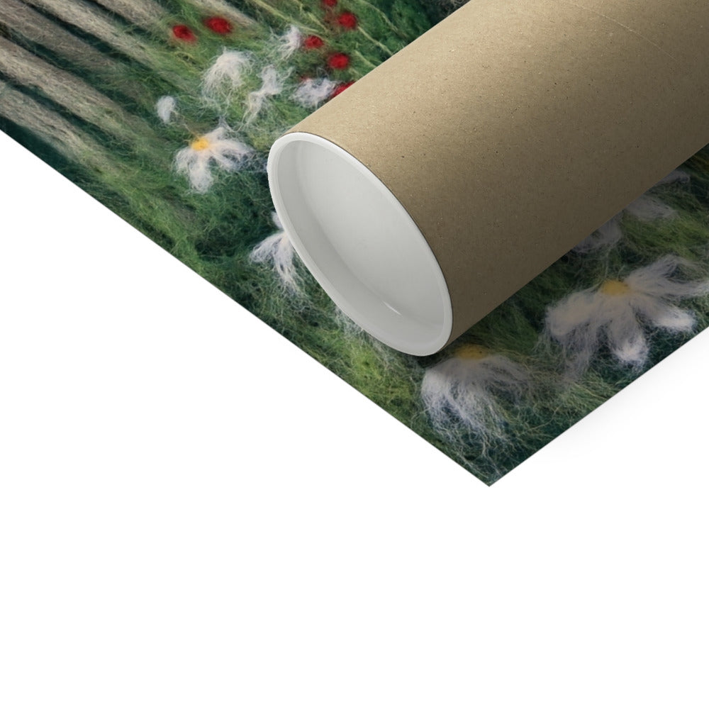 Poppy Croft Scotland Art Print - Karen Price