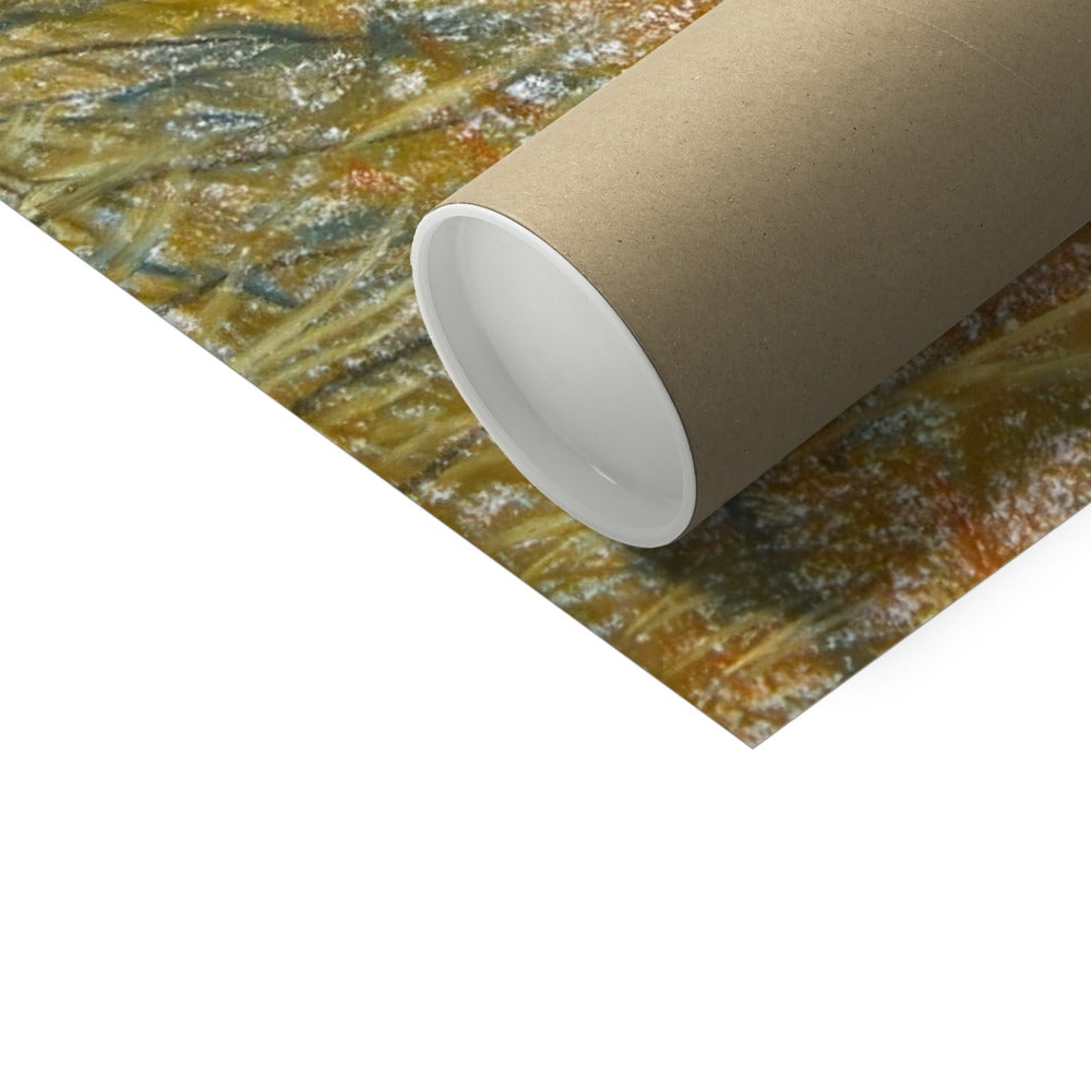 Sand Dunes Troon Scotland Art Print - Milla Crann