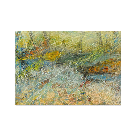 At Sea Scotland Art Print - Milla Crann