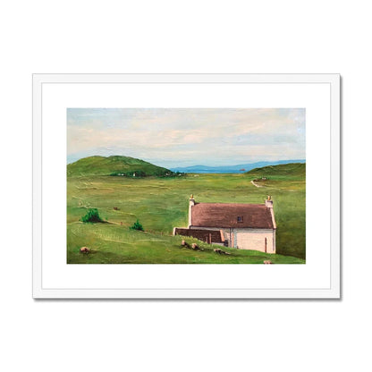 A Skye Cottage Framed & Mounted Print - Kevin Hunter