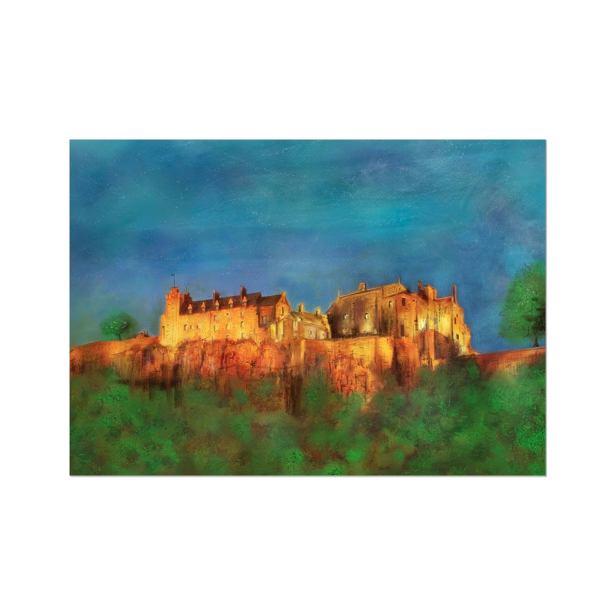 Stirling Castle Scotland Art Print - Kevin Hunter