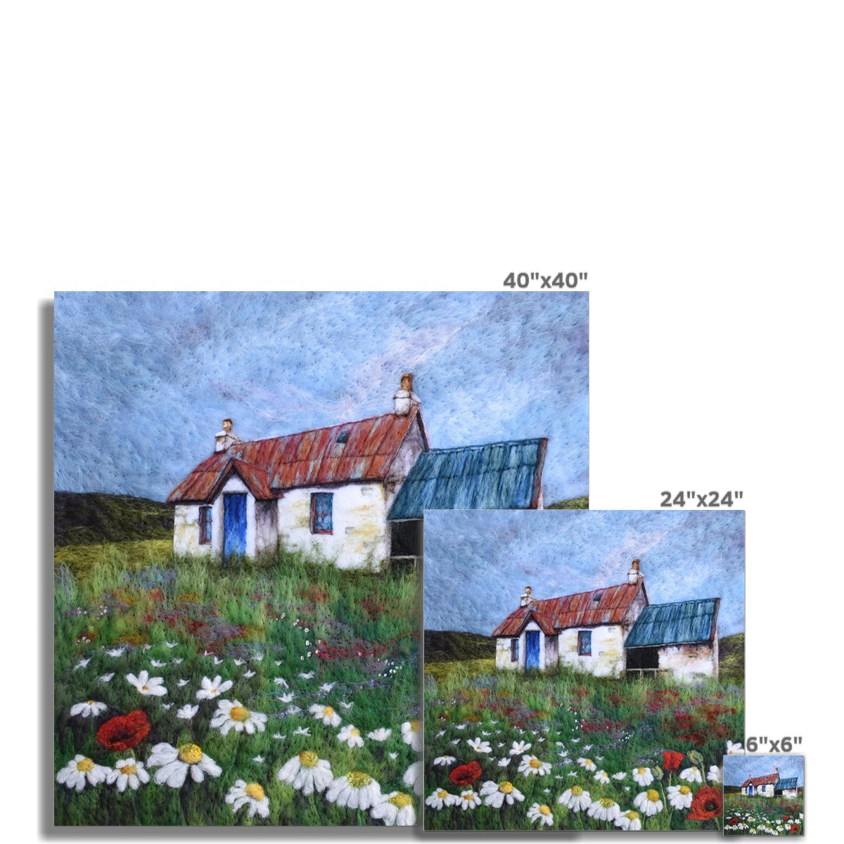 A Summer Escape Scotland Art Print - Karen Price