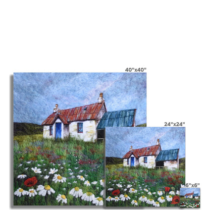 A Summer Escape Scotland Art Print - Karen Price