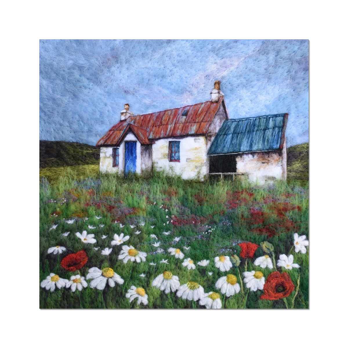 A Summer Escape Scotland Art Print - Karen Price