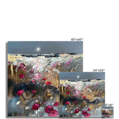 Wild Golden Fields East Neuk Scotland Art Print - Emma S Davis