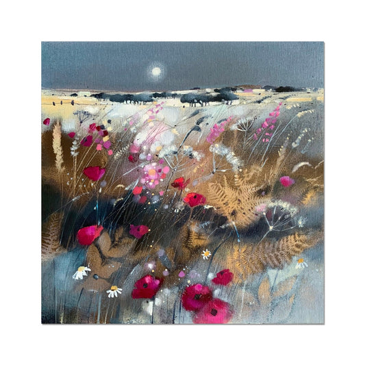 Wild Golden Fields East Neuk Scotland Art Print - Emma S Davis