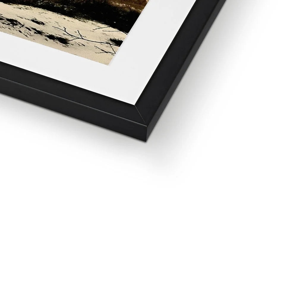 Winter In Glencoe Framed & Mounted Print - Kevin Hunter